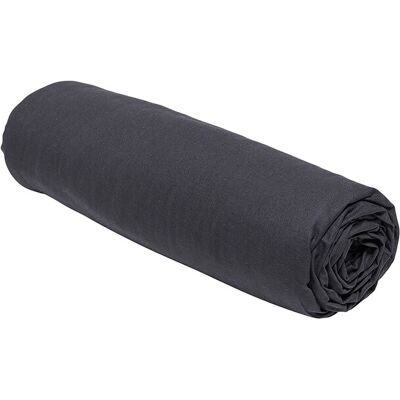 TODAY Essential Drap-housse en coton charbon - 140 x 190 cm, profondeur 23 cm - Publicité TODAY Essential Drap-housse en coton charbon - 140 x 190 cm, profondeur 23 cm - Publicité
