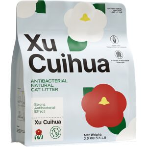 Xu Cuihua XUCUIHUA Litière pour chat végétale antibactérienne aux ions d’argent - 2,5 kg - Publicité Xu Cuihua XUCUIHUA Litière pour chat végétale antibactérienne aux ions d’argent - 2,5 kg - Publicité