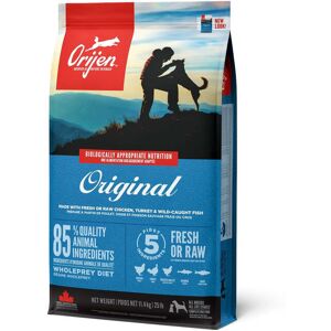 ORIJEN Croquettes pour chiens Original au poulet, dinde, poisson et œuf - 11,4 kg - Publicité ORIJEN Croquettes pour chiens Original au poulet, dinde, poisson et œuf - 11,4 kg - Publicité