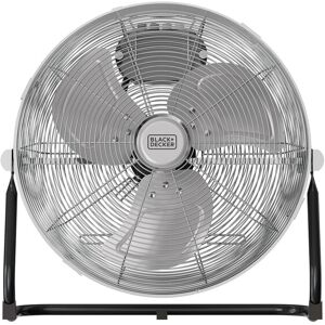 Black & Decker Circulateur d'air - Design métallique - 3 Vitesses - Ailes en métal 35cm - Débit d'air 55m3/min - Circulateur d'air - Publicité Black & Decker Circulateur d'air - Design métallique - 3 Vitesses - Ailes en métal 35cm - Débit d'air 55m3/min - Circulateur d'air - Publicité