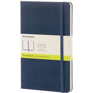 MOLESKINE carnet classique, grand format ligné bleu saphir - Publicité MOLESKINE carnet classique, grand format ligné bleu saphir - Publicité