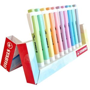 STABILO Swing Cool Surligneurs pastel - 10 couleurs - Publicité STABILO Swing Cool Surligneurs pastel - 10 couleurs - Publicité