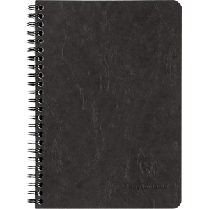 CLAIREFONTAINE Nomaddict (Age Bag) carnet reliure intégrale à poches 14,8x21cm 120p détach. ligné noir - Publicité CLAIREFONTAINE Nomaddict (Age Bag) carnet reliure intégrale à poches 14,8x21cm 120p détach. ligné noir - Publicité