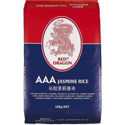 Red Dragon Nouvelle récolte 2026 Riz parfumé du Cambodge qualité AAA Riz à grains longs 18 kg - Publicité Red Dragon Nouvelle récolte 2026 Riz parfumé du Cambodge qualité AAA Riz à grains longs 18 kg - Publicité
