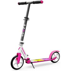 LEEYV Trottinette LY205, Trottinette pour enfants 6–12 ans et adultes, Charge maximale 100 kg, Hauteur réglable, Légère, 2 roues, Trottinette pliable pour enfants avec grandes roues de 205 mm - Publicité LEEYV Trottinette LY205, Trottinette pour enfants 6–12 ans et adultes, Charge maximale 100 kg, Hauteur réglable, Légère, 2 roues, Trottinette pliable pour enfants avec grandes roues de 205 mm - Publicité