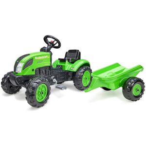 Falk Green Garden Master Tracteur à pédales avec remorque - 2-5 ans - Publicité Falk Green Garden Master Tracteur à pédales avec remorque - 2-5 ans - Publicité