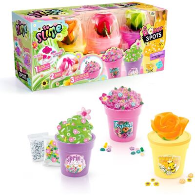 Canal Toys - So Slime - Slime Flower 3 Pots - Dès 6 ans - SSC 418 - Publicité Canal Toys - So Slime - Slime Flower 3 Pots - Dès 6 ans - SSC 418 - Publicité