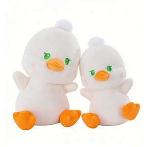 Jouet en peluche Canard porte-bonheur 30 cm - Publicité Jouet en peluche Canard porte-bonheur 30 cm - Publicité