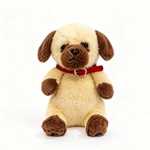 Peluche SD Bon chien en position assise Pomeranian 15 cm - Publicité Peluche SD Bon chien en position assise Pomeranian 15 cm - Publicité