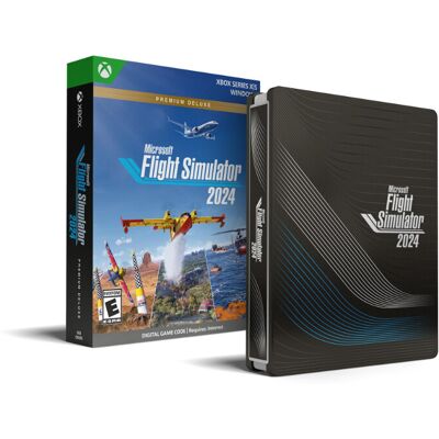 Xbox Flight Simulator 2024 - Edition Premium Deluxe Steelbook - Xbox Series/PC - Version Française - Publicité Xbox Flight Simulator 2024 - Edition Premium Deluxe Steelbook - Xbox Series/PC - Version Française - Publicité