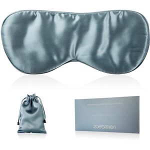 ZOESMIEN ZSM2507 Masque de sommeil pour les yeux en soie de mûrier naturelle - Bleu gris - Publicité ZOESMIEN ZSM2507 Masque de sommeil pour les yeux en soie de mûrier naturelle - Bleu gris - Publicité
