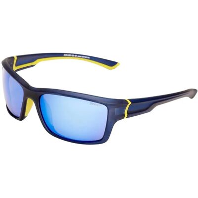 Sinner Lunettes De Soleil Cayo Dark Blue / Yellow PC Blue Revo/CAT3 Homme,Femme - Publicité Sinner Lunettes De Soleil Cayo Dark Blue / Yellow PC Blue Revo/CAT3 Homme,Femme - Publicité
