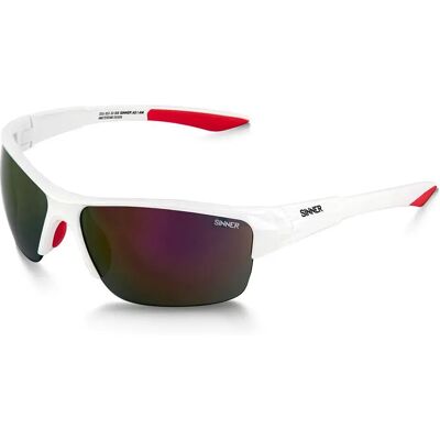 Sinner Lunettes De Soleil Reyes Cx Matte White Red Mirror/Orn/Clear Cx/CAT3 - Publicité Sinner Lunettes De Soleil Reyes Cx Matte White Red Mirror/Orn/Clear Cx/CAT3 - Publicité
