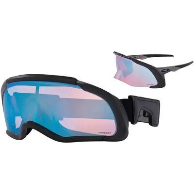 Oakley Lunettes De Soleil Flex Scape Matte Grey Smoke Prizm Snow Sapphire Iridium/CAT3 - Publicité Oakley Lunettes De Soleil Flex Scape Matte Grey Smoke Prizm Snow Sapphire Iridium/CAT3 - Publicité