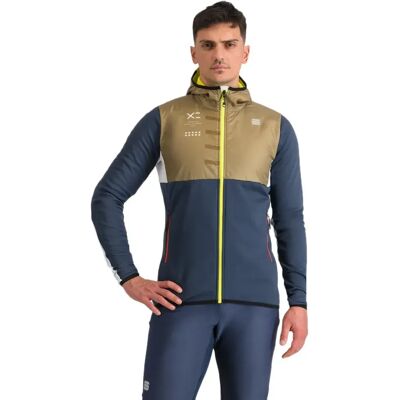Sportful Veste Softshell Rythmo Galaxy Blue / Green / White XL Homme - Publicité Sportful Veste Softshell Rythmo Galaxy Blue / Green / White XL Homme - Publicité