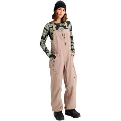 Burton Pantalon Reserve 2l Bib Summit Taupe L Femme - Publicité Burton Pantalon Reserve 2l Bib Summit Taupe L Femme - Publicité
