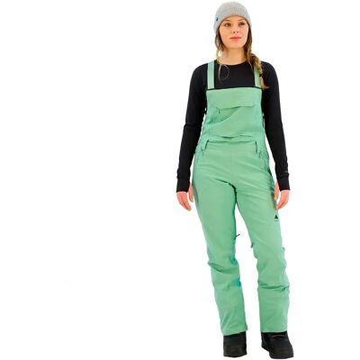 Burton Pantalon Reserve 2l Stretch Slim Bib Soft Sage L Femme - Publicité Burton Pantalon Reserve 2l Stretch Slim Bib Soft Sage L Femme - Publicité