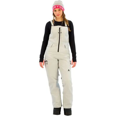 Burton Pantalon Reserve Gore-tex® 2l Bib Gray Cloud XS Femme - Publicité Burton Pantalon Reserve Gore-tex® 2l Bib Gray Cloud XS Femme - Publicité