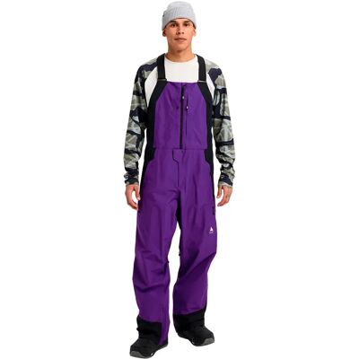 Burton Pantalon Reserve Gore-tex® 2l Bib Prism Violet/True Black S Homme - Publicité Burton Pantalon Reserve Gore-tex® 2l Bib Prism Violet/True Black S Homme - Publicité