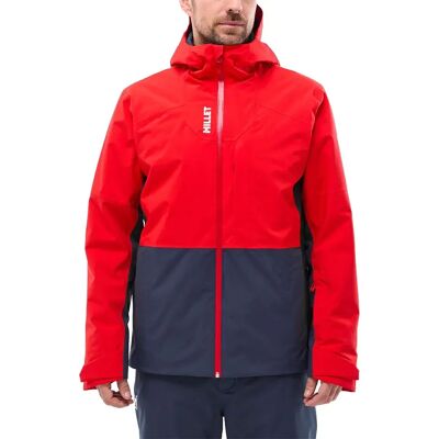 Millet Veste Brevent Rouge / Saphir L Homme - Publicité Millet Veste Brevent Rouge / Saphir L Homme - Publicité
