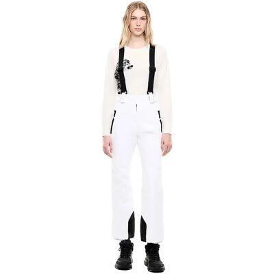 Giorgio Armani Ea7 Emporio Armani Pantalon Ski Kitzbuhel Protectum 7 White / Black L Femme - Publicité Giorgio Armani Ea7 Emporio Armani Pantalon Ski Kitzbuhel Protectum 7 White / Black L Femme - Publicité