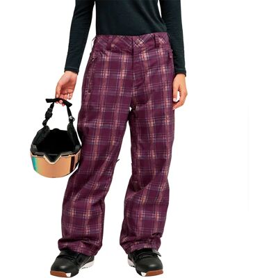 Roxy Pantalon Steepland Blackberry Wine Chill Checkmat S Femme - Publicité Roxy Pantalon Steepland Blackberry Wine Chill Checkmat S Femme - Publicité