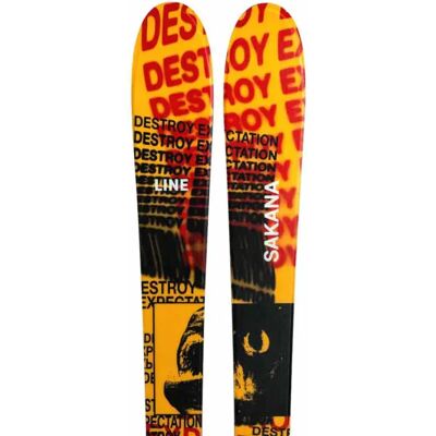 Line Skis Alpins Sakana 181 Homme,Femme - Publicité Line Skis Alpins Sakana 181 Homme,Femme - Publicité