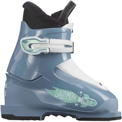 Salomon T1 Bottes de Ski Unisex - Bleu - Publicité Salomon T1 Bottes de Ski Unisex - Bleu - Publicité
