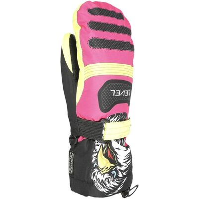 Level Moufles Junior Black / Yellow 5-6 Années - Publicité Level Moufles Junior Black / Yellow 5-6 Années - Publicité