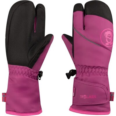 Gants à 3 Doigts Trollkids Rose - Gants pour Enfants - Publicité Gants à 3 Doigts Trollkids Rose - Gants pour Enfants - Publicité