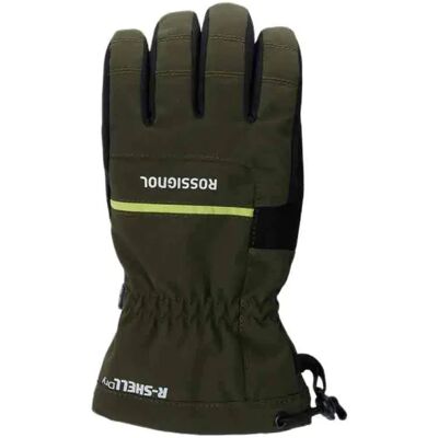 Rossignol Gants Roc R-shell Dry Olive Shadow 14 Années - Publicité Rossignol Gants Roc R-shell Dry Olive Shadow 14 Années - Publicité