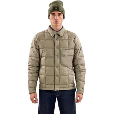 The Mountain Studio Chemise à Manches Longues Ultralight Down Brindle L Homme - Publicité The Mountain Studio Chemise à Manches Longues Ultralight Down Brindle L Homme - Publicité