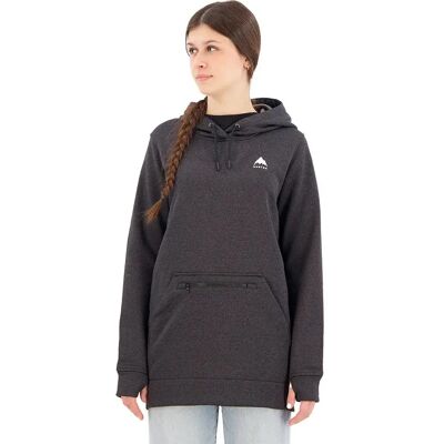 Burton Sweat à Capuche Oak Long True Black Heather XS Femme - Publicité Burton Sweat à Capuche Oak Long True Black Heather XS Femme - Publicité