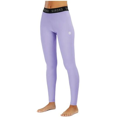 Siroko Boreal Violet Couche de base thermique - Leggings - Publicité Siroko Boreal Violet Couche de base thermique - Leggings - Publicité