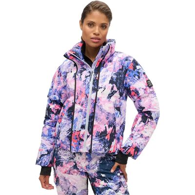 Superdry Lilas Veste de Ski en Nylon Recyclé - Veste de Ski - Publicité Superdry Lilas Veste de Ski en Nylon Recyclé - Veste de Ski - Publicité