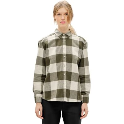 The Mountain Studio Chemise à Manches Longues Overshirt Forest Green XL Femme - Publicité The Mountain Studio Chemise à Manches Longues Overshirt Forest Green XL Femme - Publicité