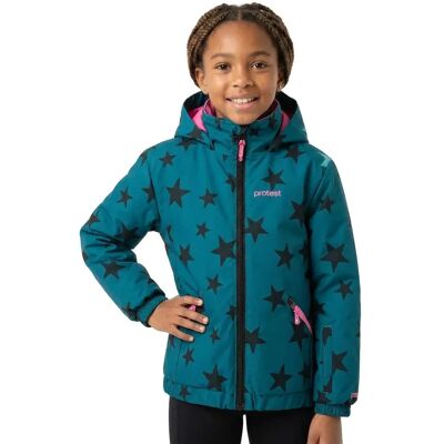 Protest Veste Adissa Rainstorm Blue 116 cm Fille, - Publicité Protest Veste Adissa Rainstorm Blue 116 cm Fille, - Publicité