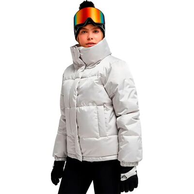 Roxy Veste Snow Winter Rebel Silver M Femme - Publicité Roxy Veste Snow Winter Rebel Silver M Femme - Publicité