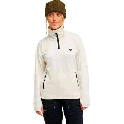Roxy Sweat à Demi-zip Snowstride Whisper White S Femme - Publicité Roxy Sweat à Demi-zip Snowstride Whisper White S Femme - Publicité