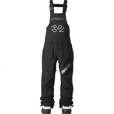 Thirtytwo Pantalon Basement Bib Black M Garçon,Fille - Publicité Thirtytwo Pantalon Basement Bib Black M Garçon,Fille - Publicité