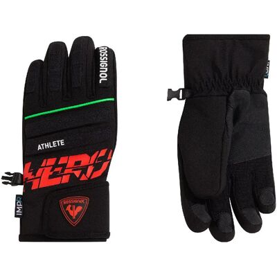 Rossignol Gants Hero Imp´r Black 16 Années Garçon,Fille - Publicité Rossignol Gants Hero Imp´r Black 16 Années Garçon,Fille - Publicité