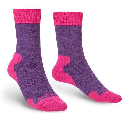 Chaussettes Femme Heavyweight Merino Comfort Bridgedale - Bleu Marl - Soutien - Publicité Chaussettes Femme Heavyweight Merino Comfort Bridgedale - Bleu Marl - Soutien - Publicité