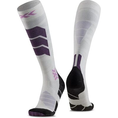 X-socks Chaussettes Ski Expert Silk Merino Otc X White / Lavender EU 35-38 Homme,Femme - Publicité X-socks Chaussettes Ski Expert Silk Merino Otc X White / Lavender EU 35-38 Homme,Femme - Publicité
