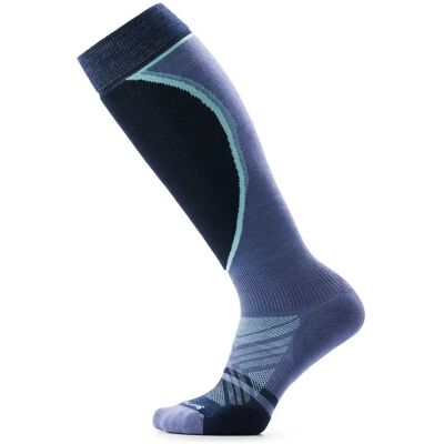 Smartwool Chaussettes Ski Targeted Cushion Extra Stretch Nightfall Blue EU 34-37 Femme - Publicité Smartwool Chaussettes Ski Targeted Cushion Extra Stretch Nightfall Blue EU 34-37 Femme - Publicité