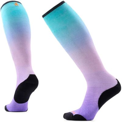 Smartwool Chaussettes Ski Targeted Cushion Ombre Print Purple Dawn EU 34-37 Femme - Publicité Smartwool Chaussettes Ski Targeted Cushion Ombre Print Purple Dawn EU 34-37 Femme - Publicité