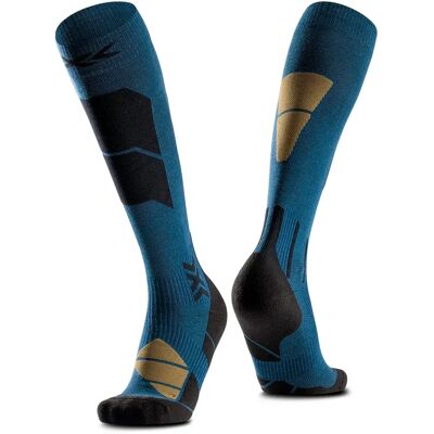 X-socks Chaussettes Ski Perform Merino Otc Neo Navy EU 35-38 Homme,Femme - Publicité X-socks Chaussettes Ski Perform Merino Otc Neo Navy EU 35-38 Homme,Femme - Publicité