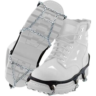 Yaktrax Crampons Chains Black EU 41-43 unisex - Publicité Yaktrax Crampons Chains Black EU 41-43 unisex - Publicité