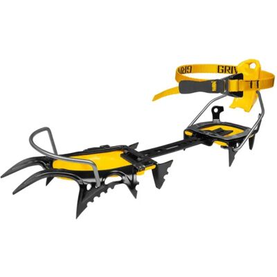 Grivel Crampons Air Tech Lt New-matic Evo Black / Yellow EU 35-46 unisex - Publicité Grivel Crampons Air Tech Lt New-matic Evo Black / Yellow EU 35-46 unisex - Publicité