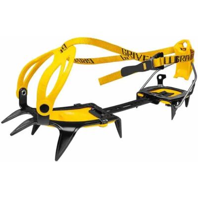 Grivel Crampons G10 Lt Wide New-matic Evo Ce Black / Yellow EU 35-46 unisex - Publicité Grivel Crampons G10 Lt Wide New-matic Evo Ce Black / Yellow EU 35-46 unisex - Publicité