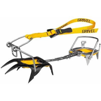Grivel Crampons Gx Lt Hybrid Ski-matic Plus Evo Ce Black / Yellow EU 35-46 - Publicité Grivel Crampons Gx Lt Hybrid Ski-matic Plus Evo Ce Black / Yellow EU 35-46 - Publicité